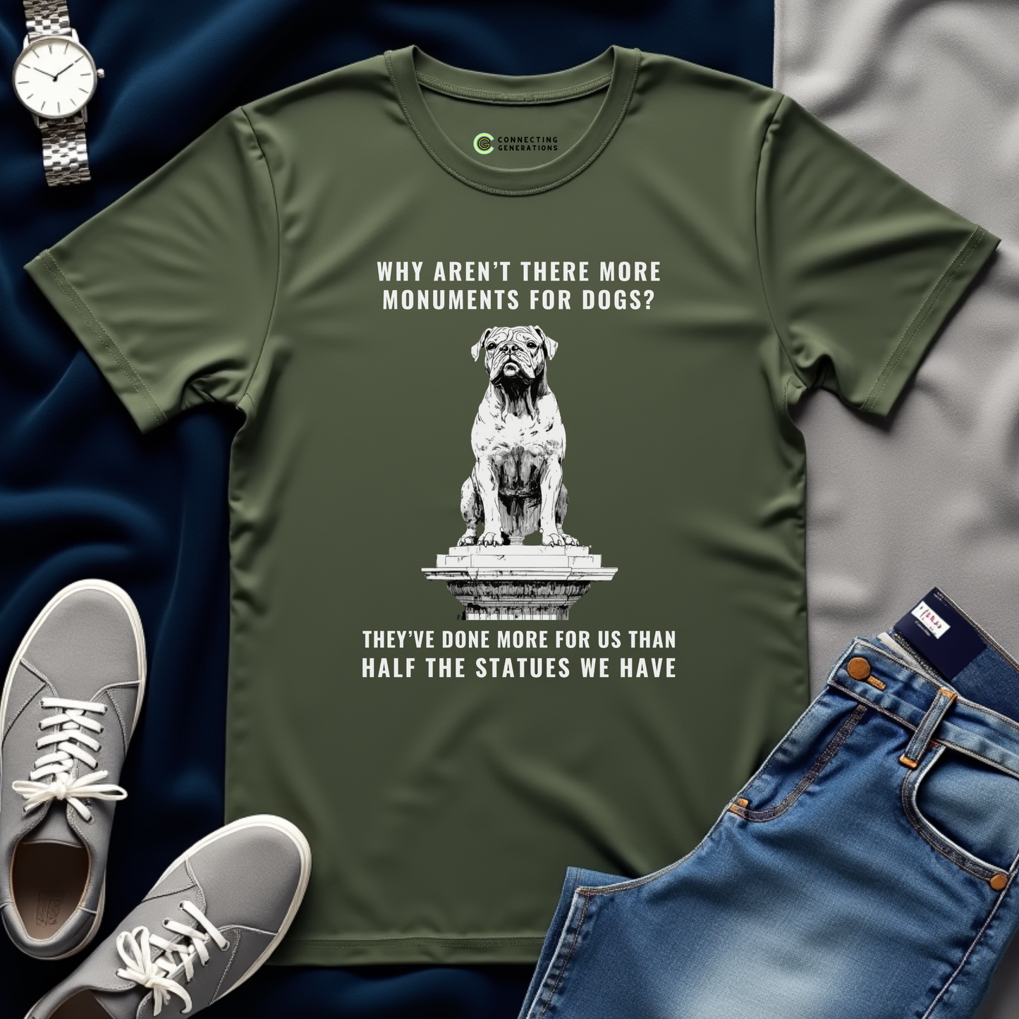 Unsung Canine Heroes T-Shirt