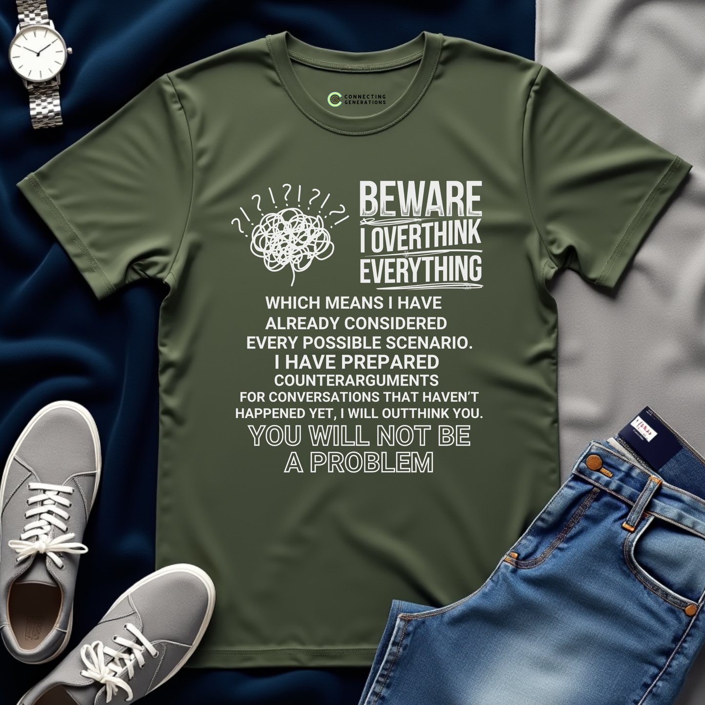 Overthinking Mastermind T-Shirt