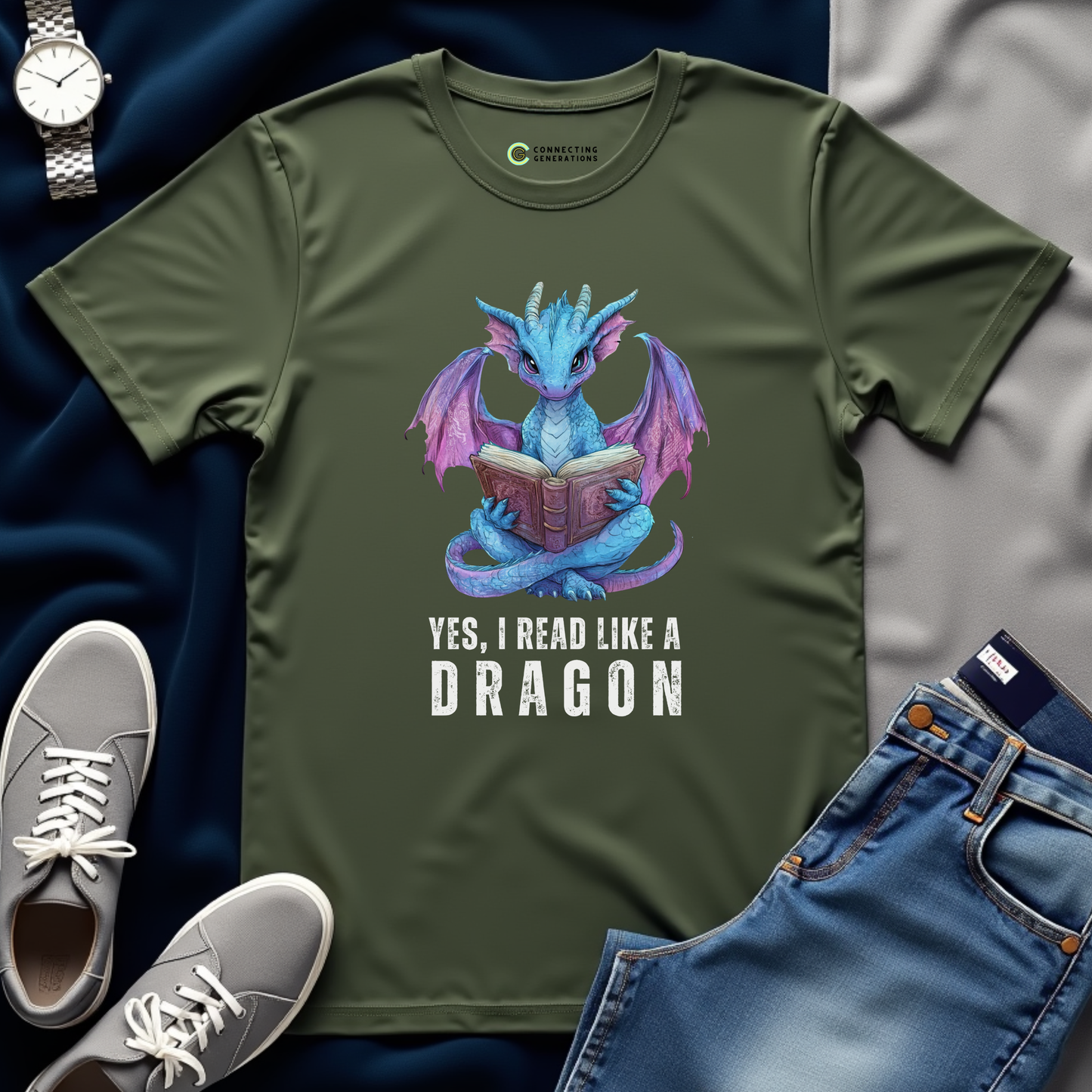 Literary Dragon T-Shirt