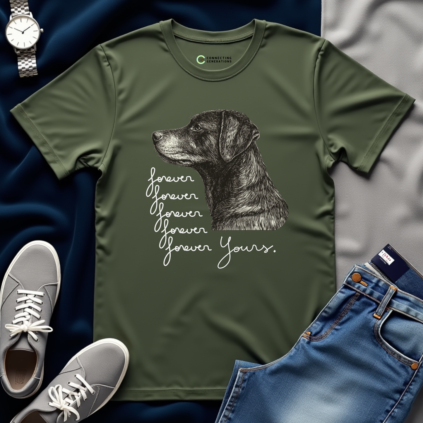 Forever Yours Dog T-Shirt