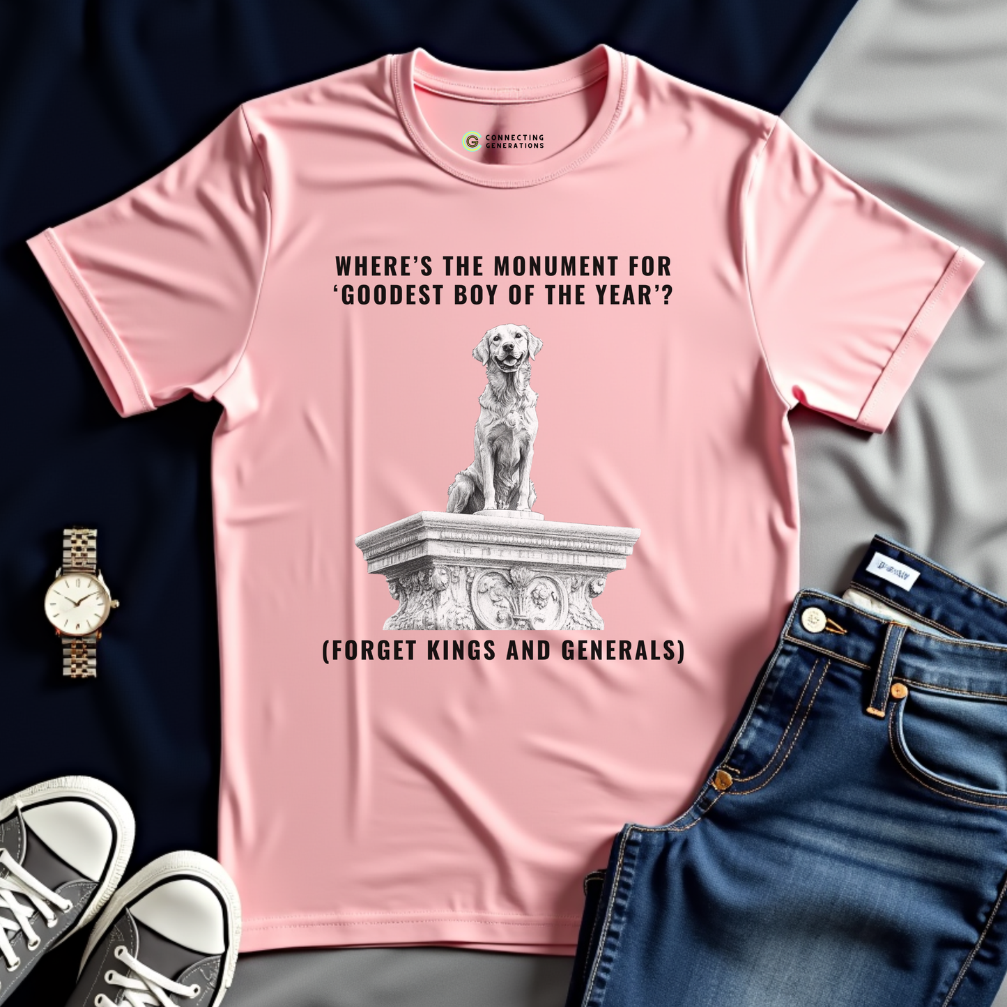 Goodest Boy Monument T-Shirt