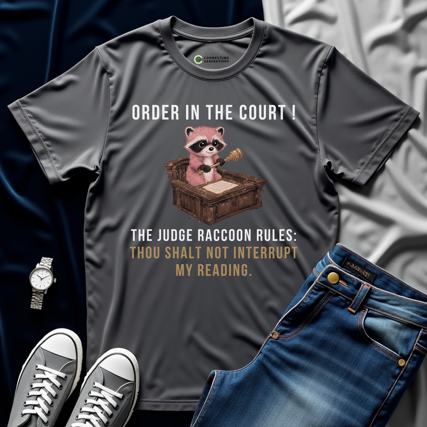 Court in Session Raccoon T-Shirt