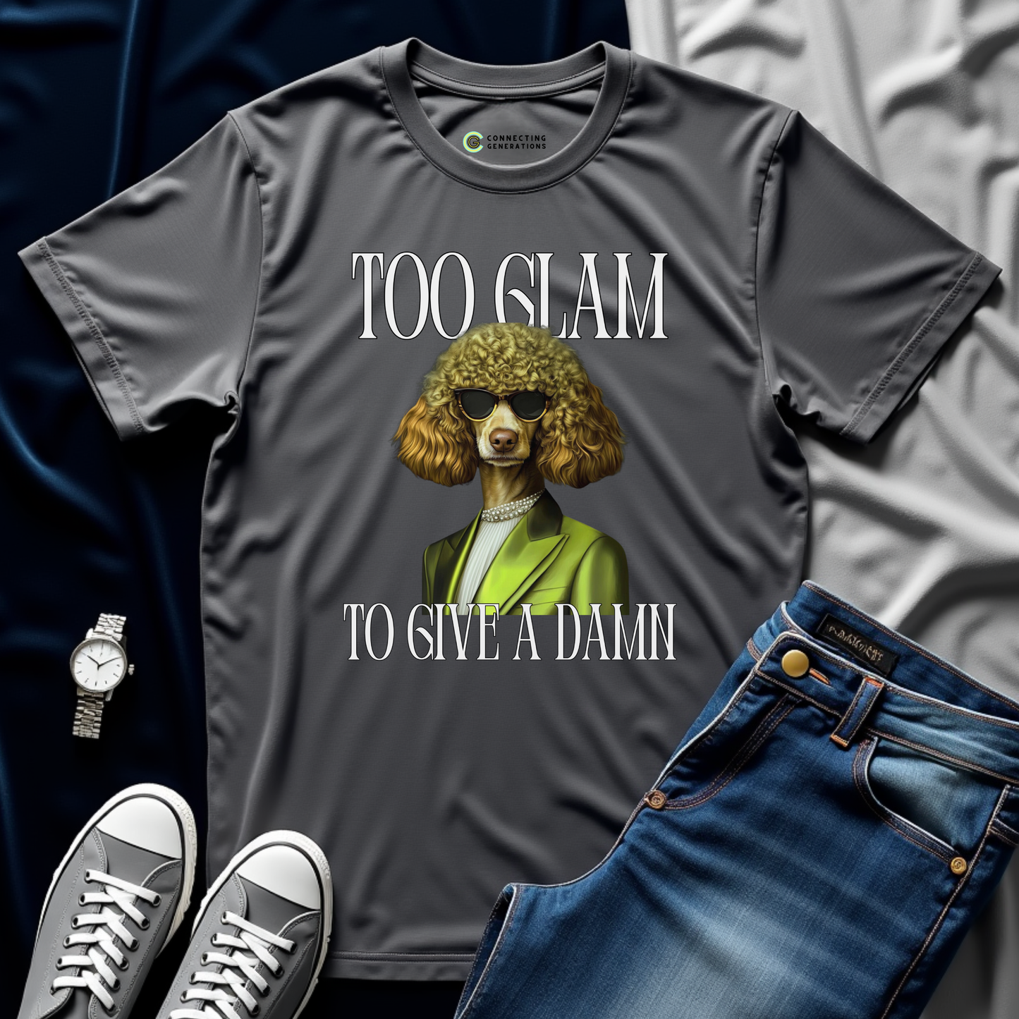 Glamorous Poodle T-Shirt