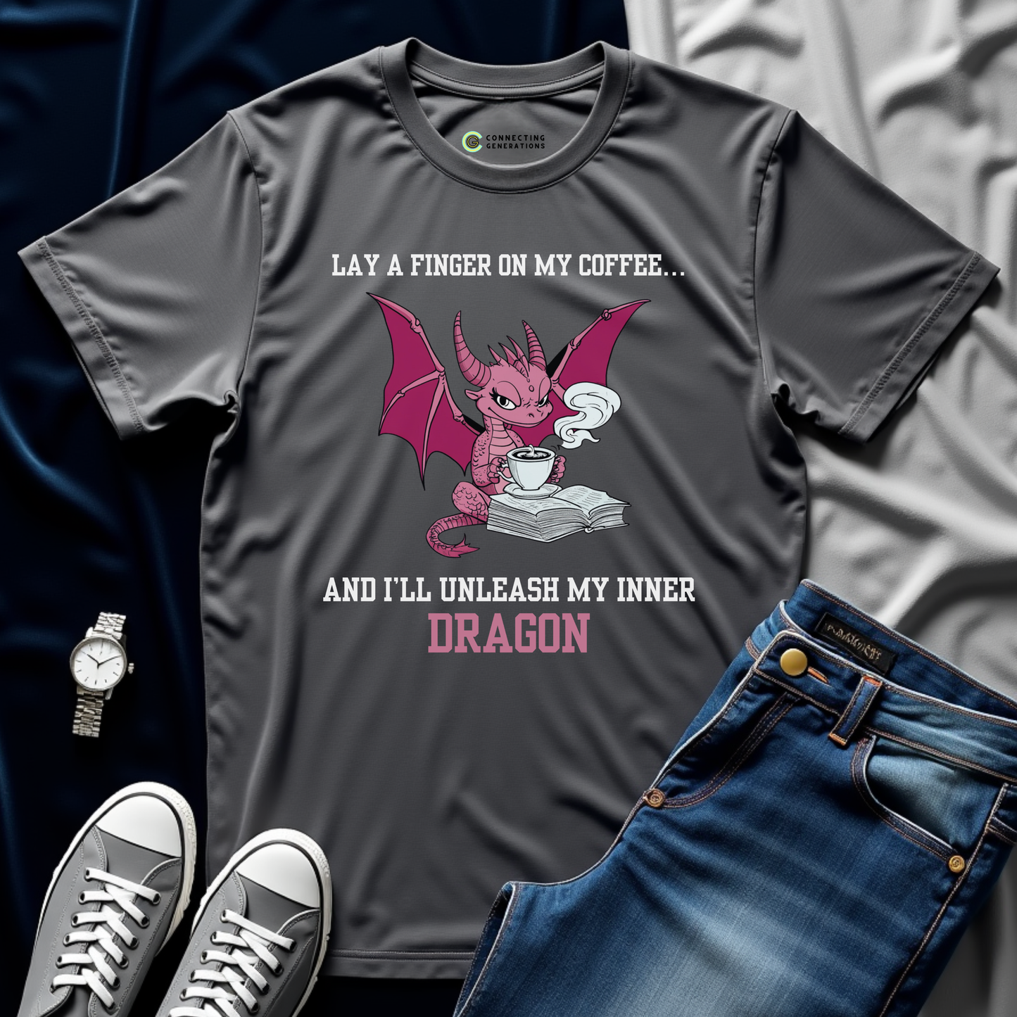 Coffee & Dragon Rage T-Shirt