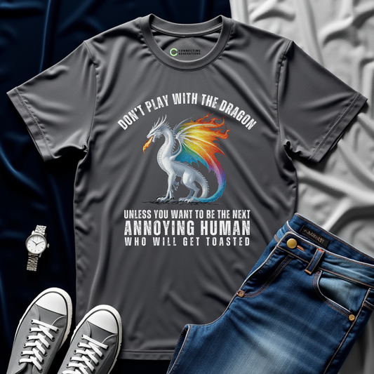 Dragon's Toasted Warning T-Shirt