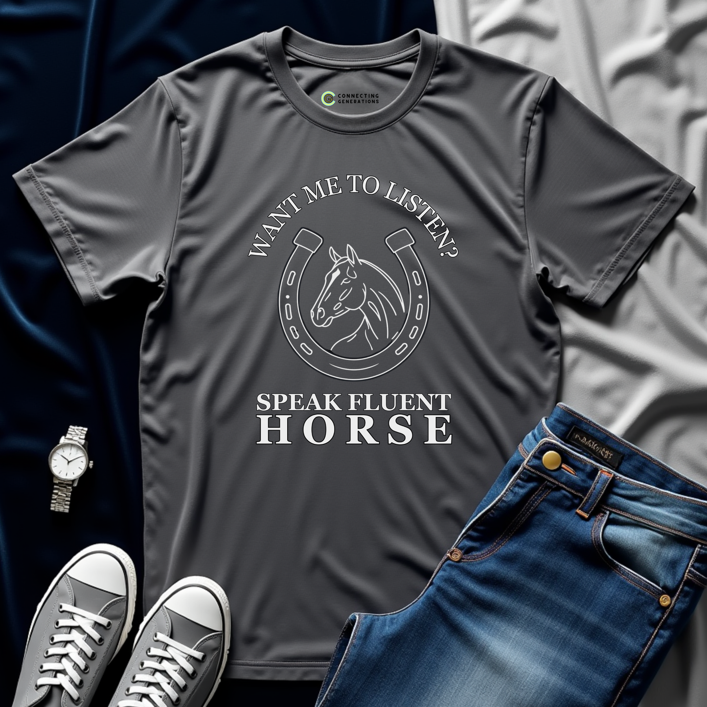 Fluent Horse Speaker T-Shirt