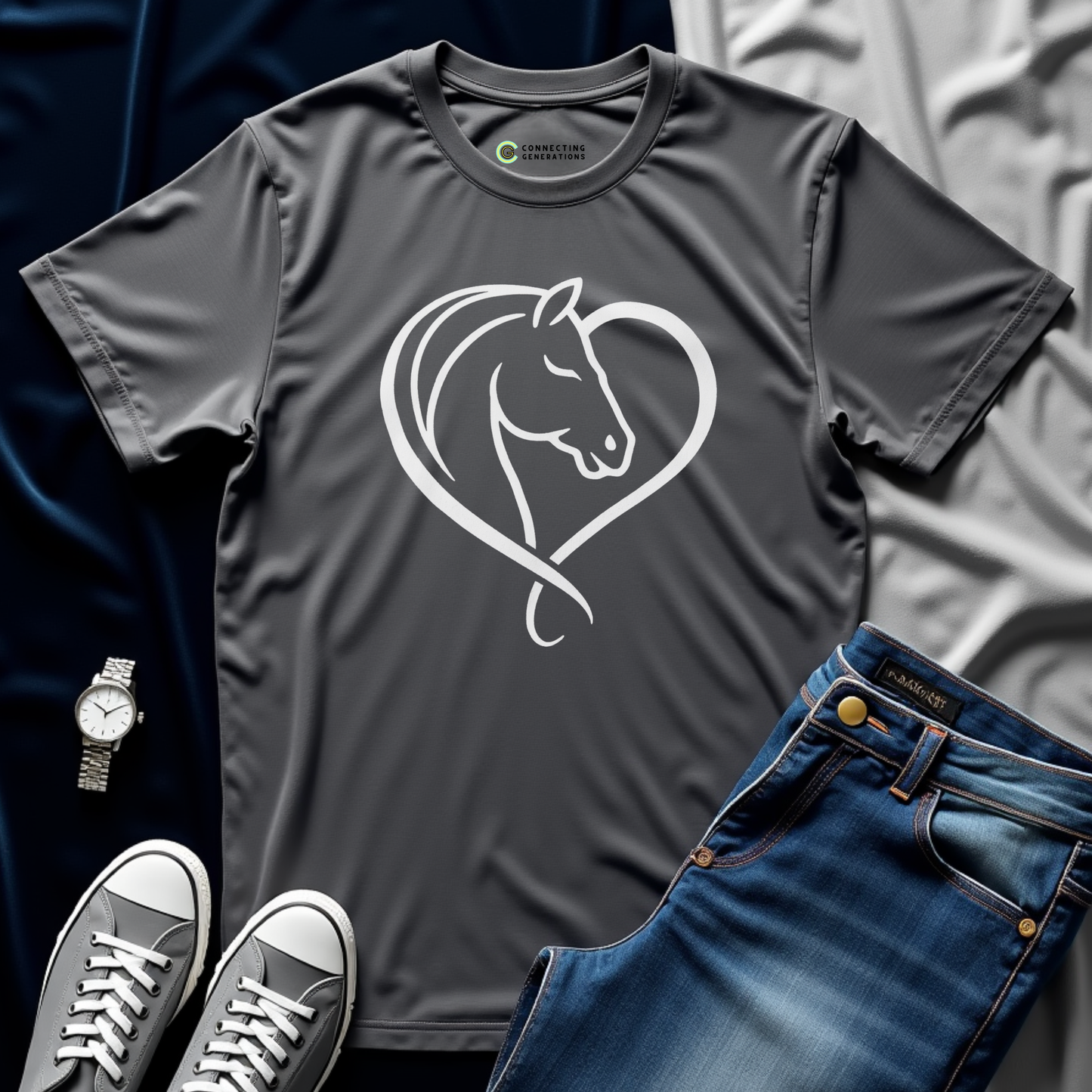 Heartfelt Horse Love T-Shirt