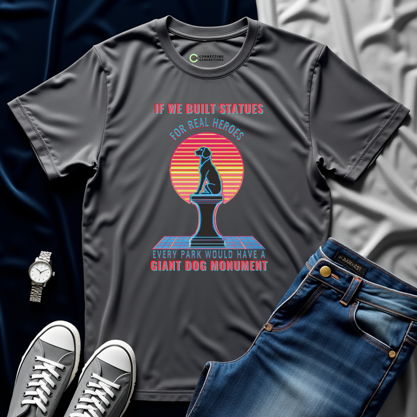 Real Heroes Dog T-Shirt