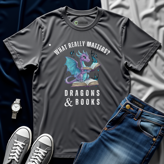 Dragons & Books T-Shirt