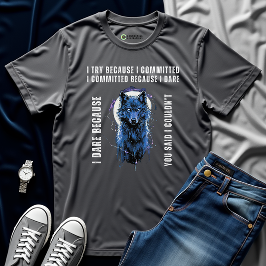 Daring Wolf's Resolve T-Shirt