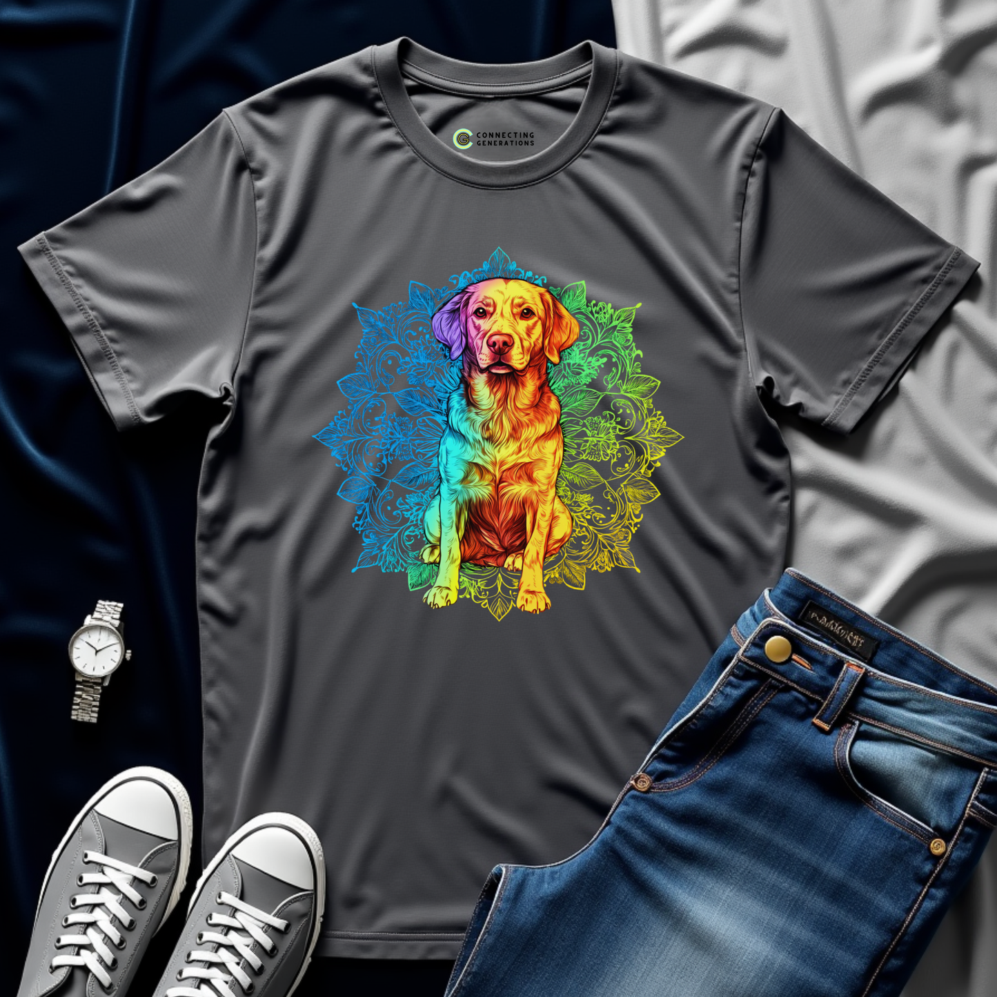 Psychedelic Pup T-Shirt